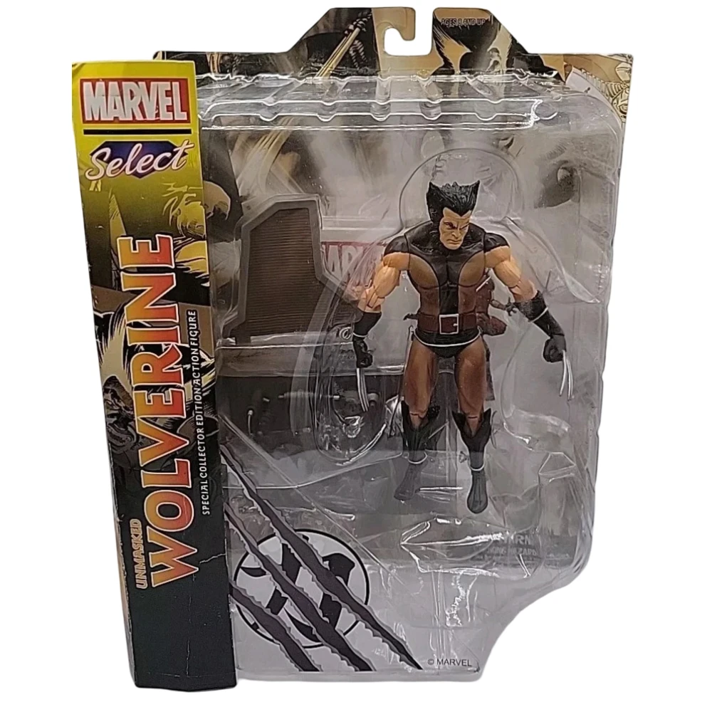 Diamond Select Marvel Select Wolverine Unmask figure 18cm