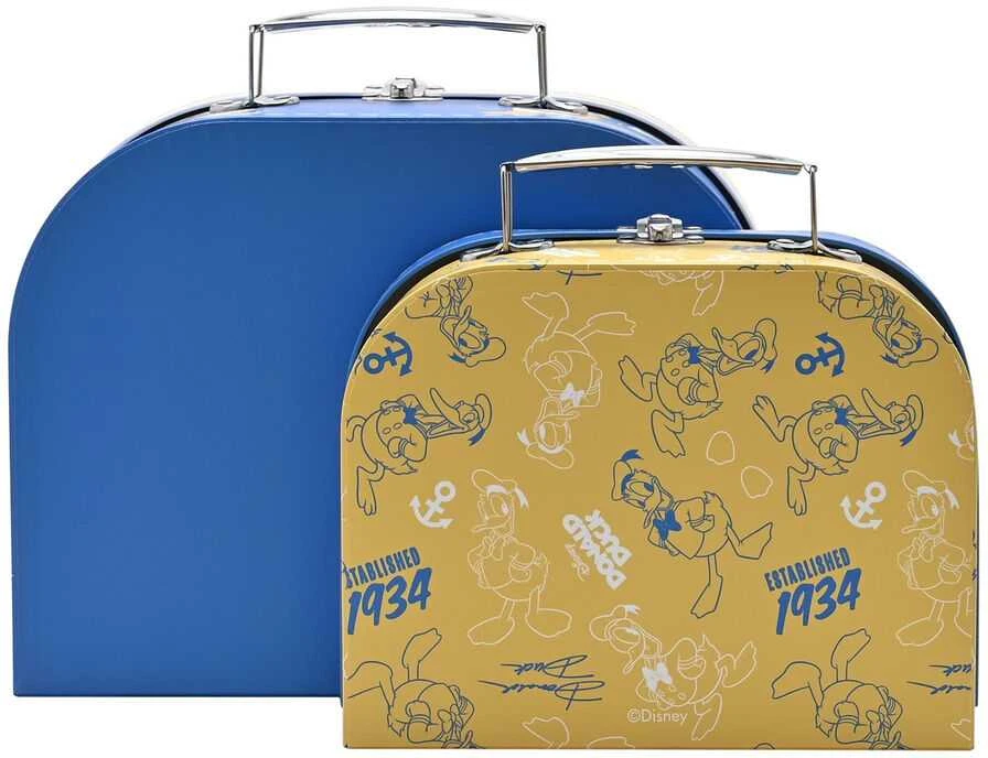 Widdop Co Disney Donald set of 2 suitcase storage boxes