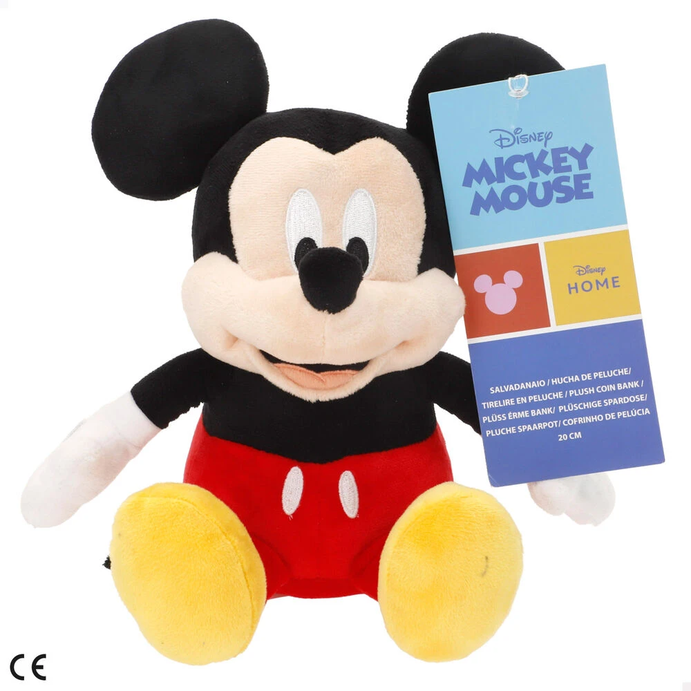 Disney Mickey money box plush toy 20cm