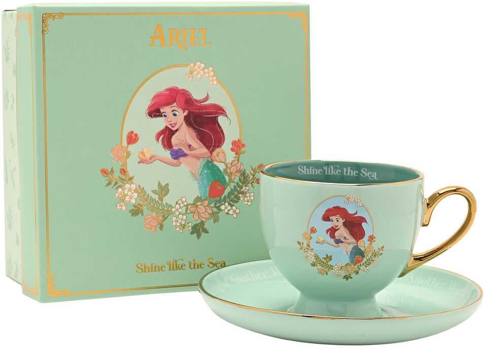 Widdop Co Disney Princess Ariel tea cup & saucer