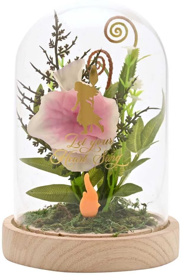 Widdop Co Disney Princess Vaiana Moana florals in a clonche with neon light