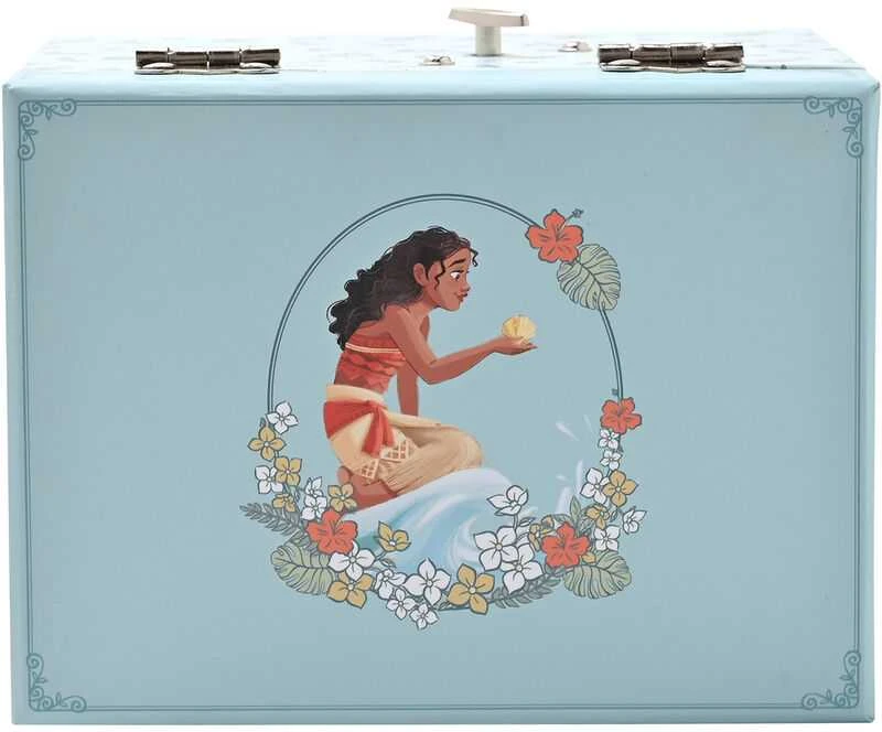 Widdop Co Disney Princess Vaiana Moana musical jewellery box