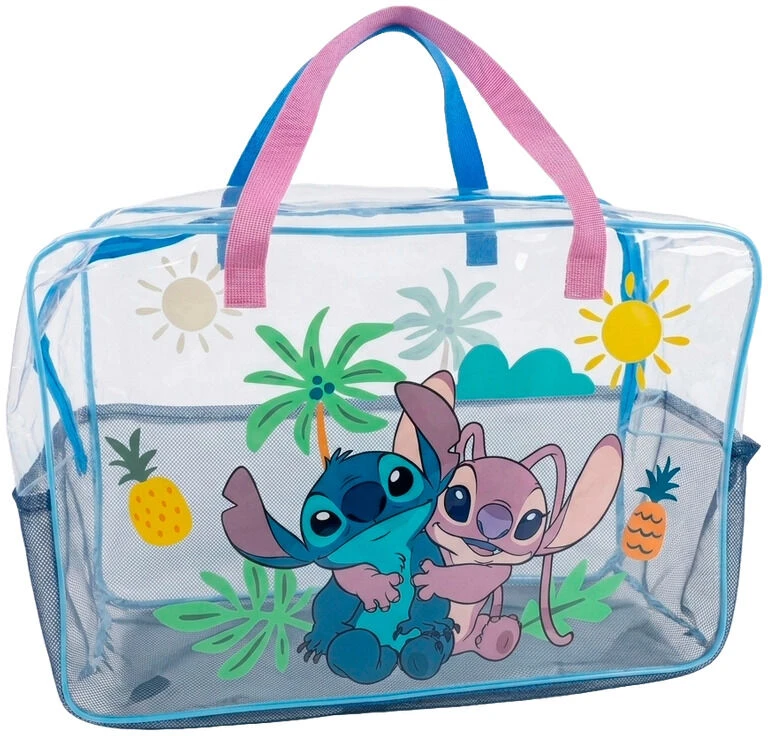 Permatomas Disney Stitch paplūdimio krepšys
