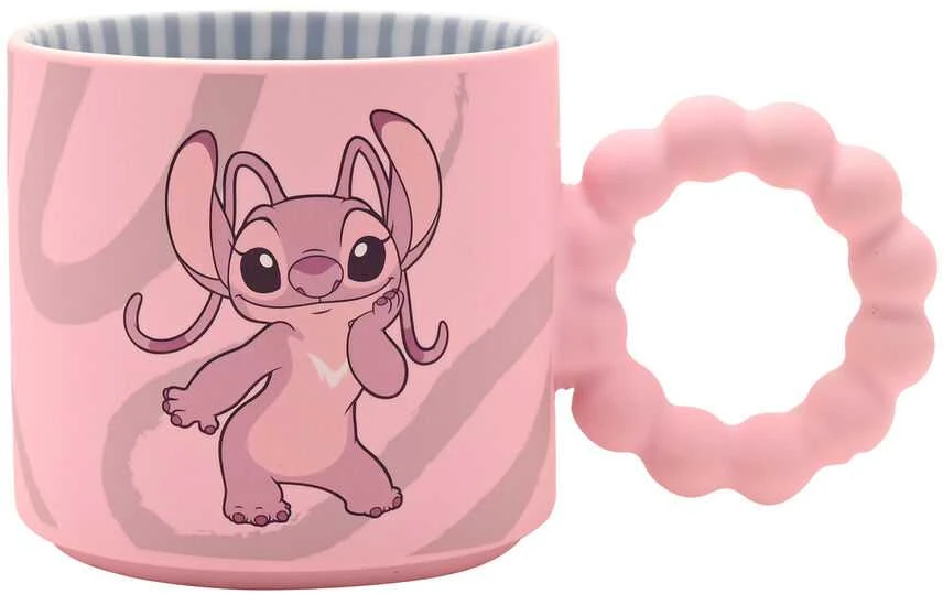 Disney Angel keraminis puodelis su figūrine rankenėle