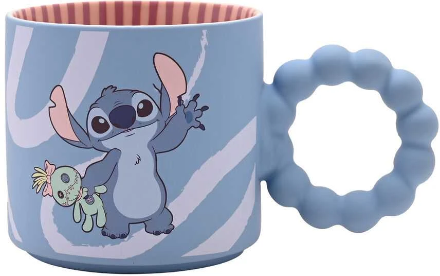 Stitch puodelis su burbuline rankenėle