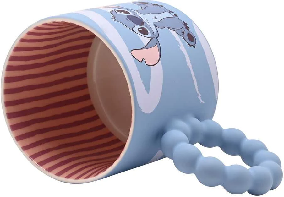 Disney Stitch puodelis su burbuline rankenėle