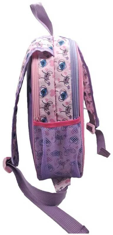 Disney Stitch kuprinė, šoninis profilis su kišene