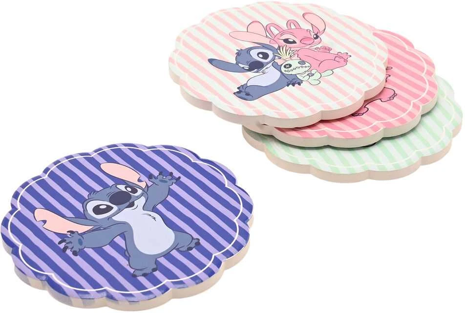 Stitch keraminiai padėkliukai gėlės formos