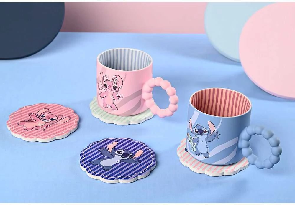 Widdop Co Disney Stitch set of 4 ceramic coasters