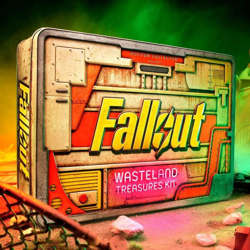 Doctor Collector Fallout Wasteland Treasures Metal box