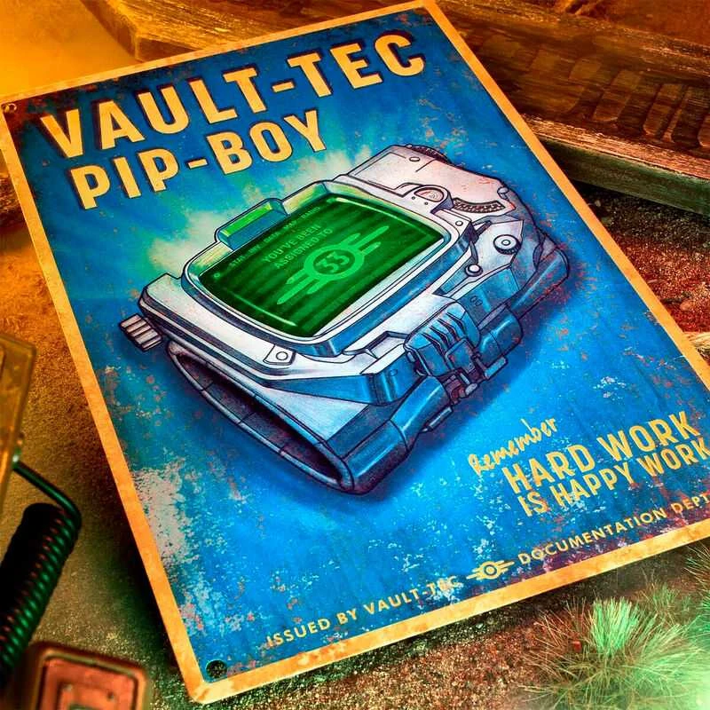 Doctor Collector Fallout Wasteland Treasures Metal box