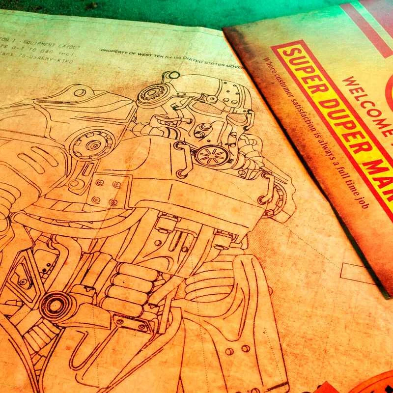 Doctor Collector Fallout Wasteland Treasures Metal box