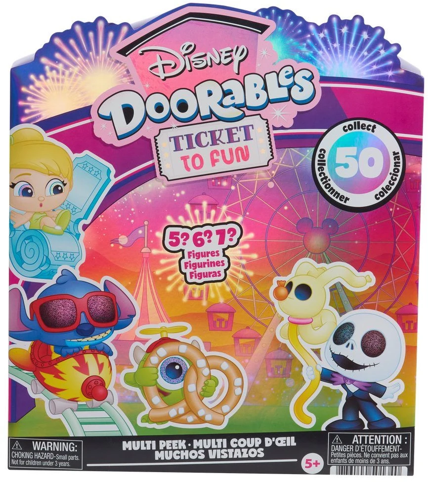 justplay Doorables Disney Ticket to Fun surprise figure set