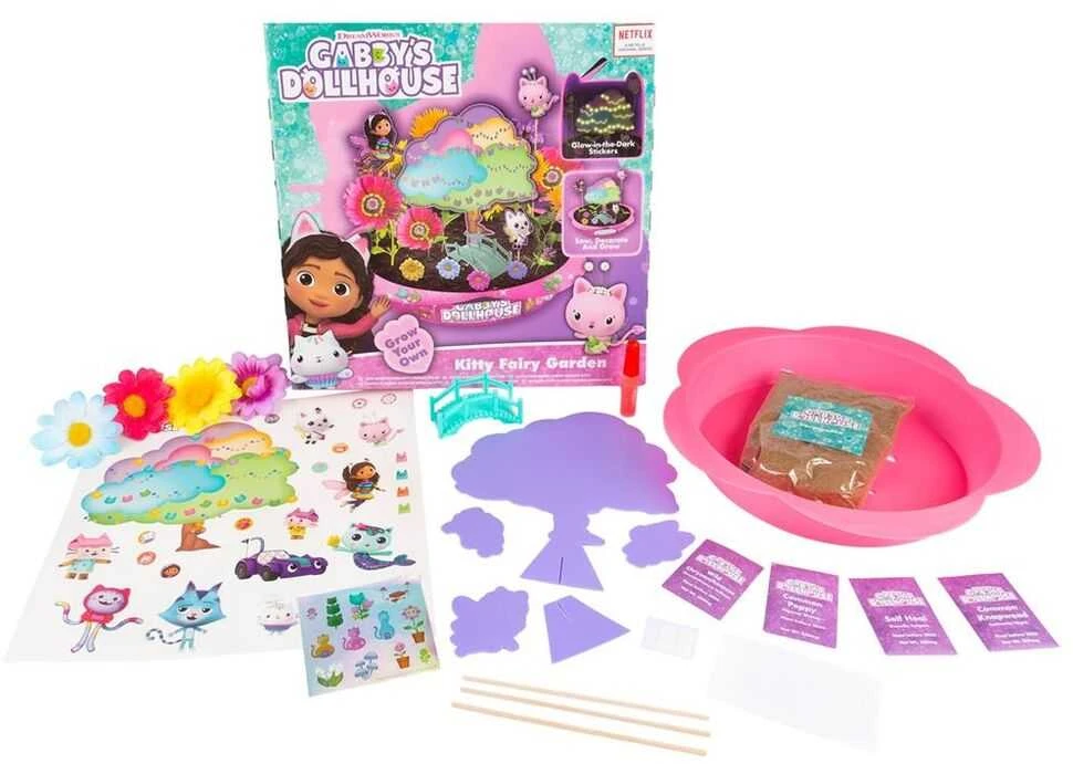 Dreamworks Animation Rms Import Gabby's Dollhouse užsiaugink savo Kitty Fairy parką, 70-0006