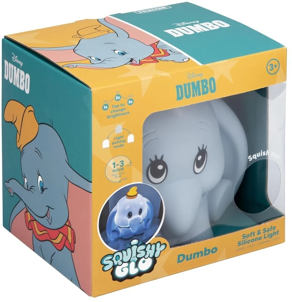Paladone Dumbo SquishyGlo Silicone Light Rechargeable
