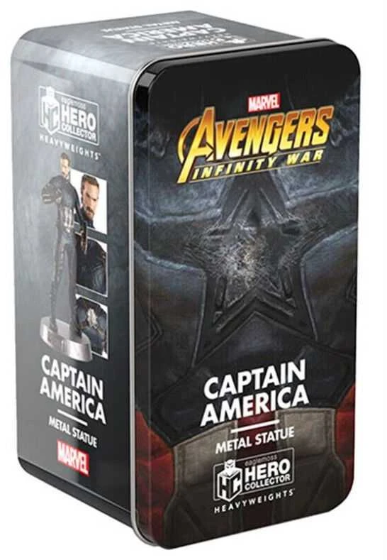 Eaglemoss Hero Collector Marvel Avengers Infinity Wars Heavyweights Captain America figure