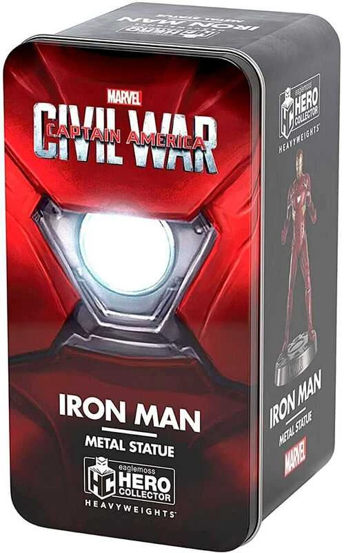 Eaglemoss Hero Collector Marvel Captain America Civil War Heavyweights Iron Man figure