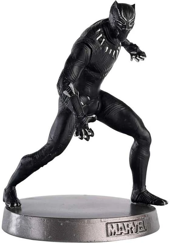 Eaglemoss Hero Collector Marvel Captain America Civil War Heavyweights Juodas Panther figure