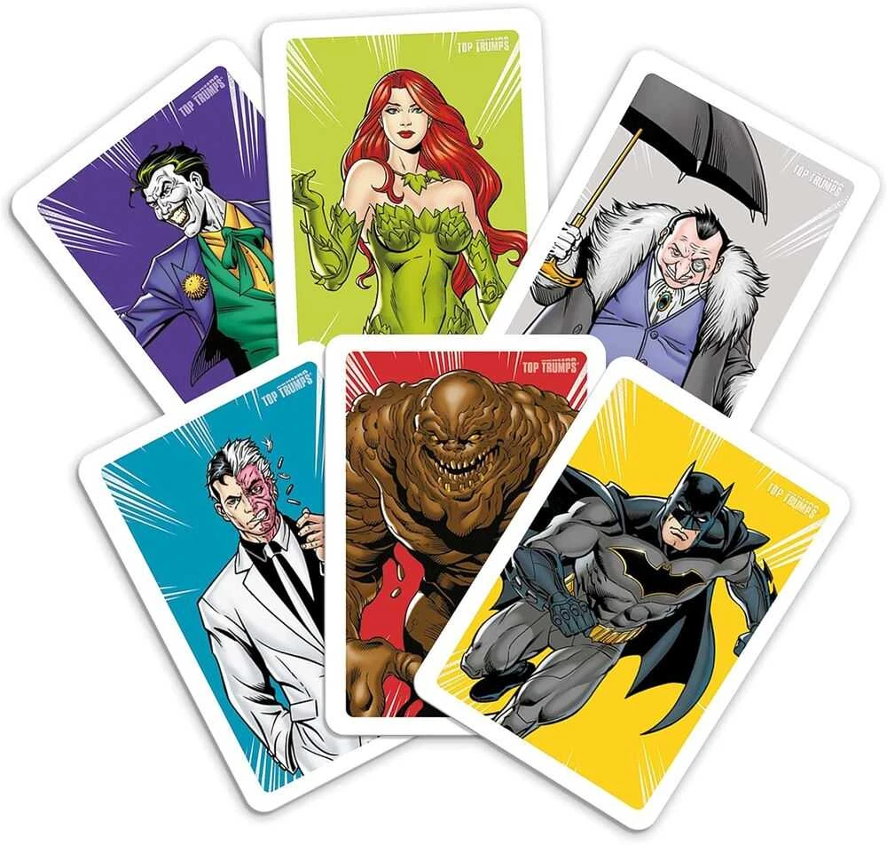 Eleven Force DC Comics Batman Top Trumps Match