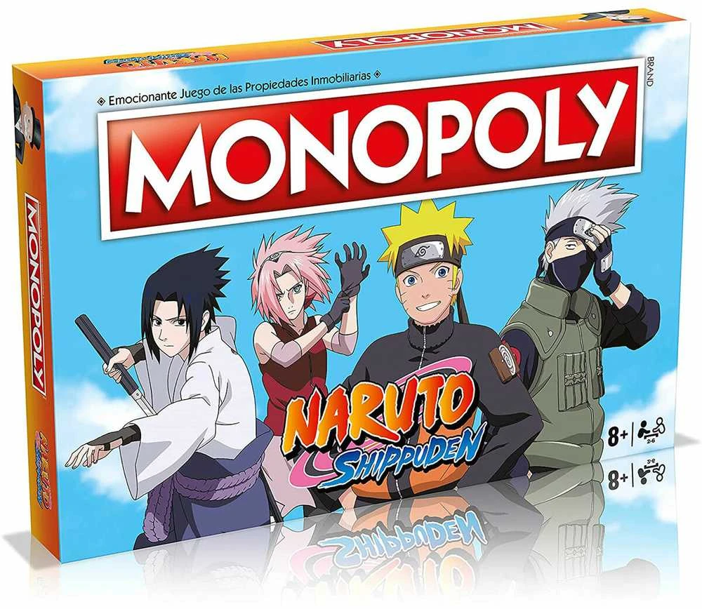 Eleven Force Spanish Naruto Shippuden monopoly game
