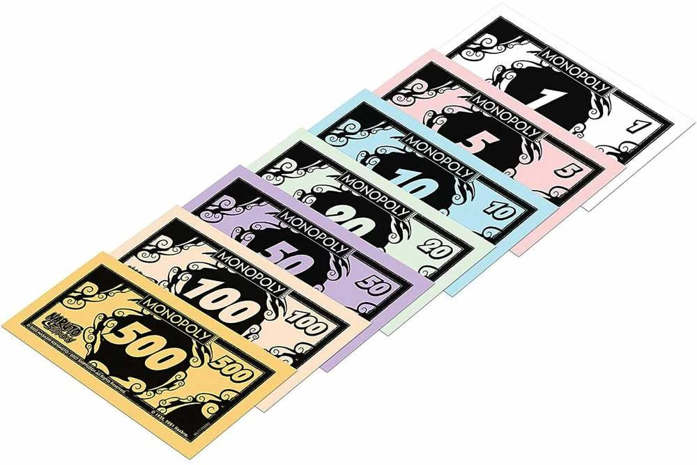 Eleven Force Spanish Naruto Shippuden monopoly game