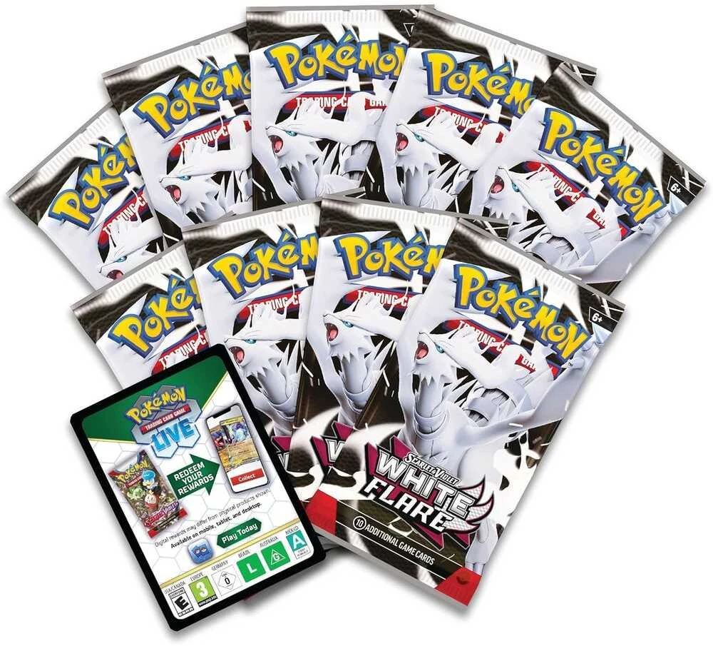 „Pokemon Pokemon TCG“: „Scarlet & Violet 10.5“ – „Baltas Flare“ – „Elite Trainer Box Reshiram“