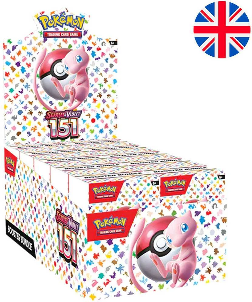 „Pokemon Pokémon TCG“ – „Scarlet & Violet“ 3.5: 151 – papildymo rinkinys