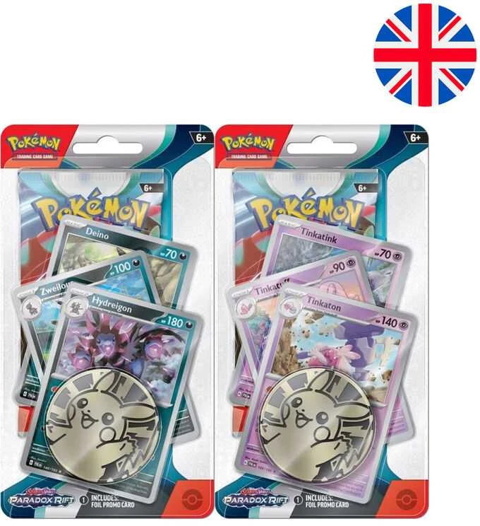 Pokémon TCG Paradox Rift Premium kolekcija Hydreigon (anglų k.)