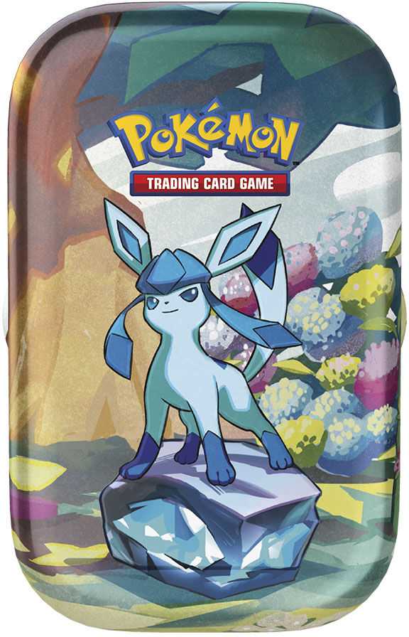 The Pokemon Pokemon TCG - Scarlet & Violet - Prismatic Evolutions Mini Tin Glaceon