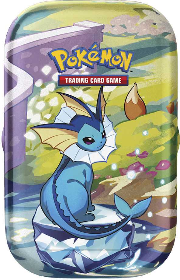 The Pokemon Pokemon TCG - Scarlet & Violet - Prismatic Evolutions Mini Tin Glaceon