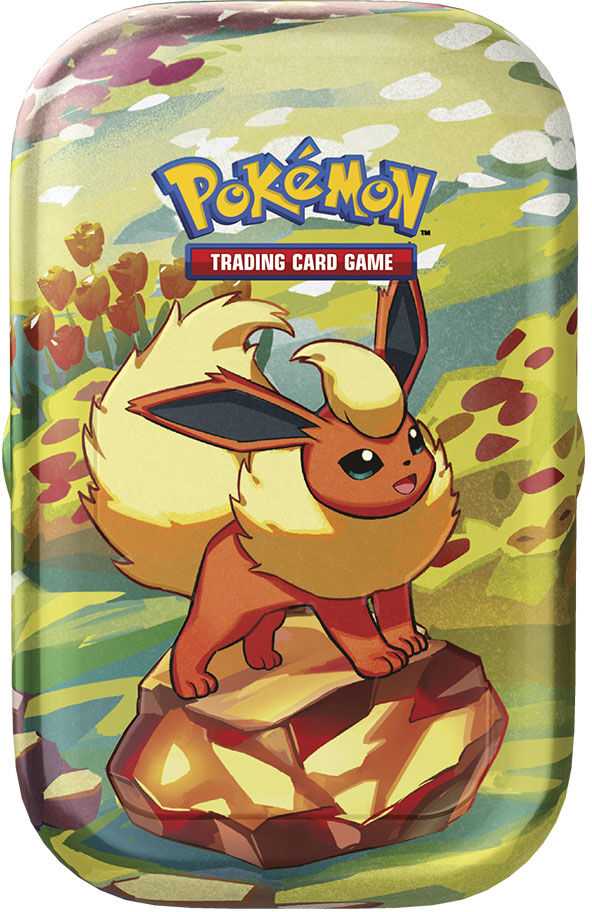 The Pokemon Pokemon TCG - Scarlet & Violet - Prismatic Evolutions Mini Tin Glaceon