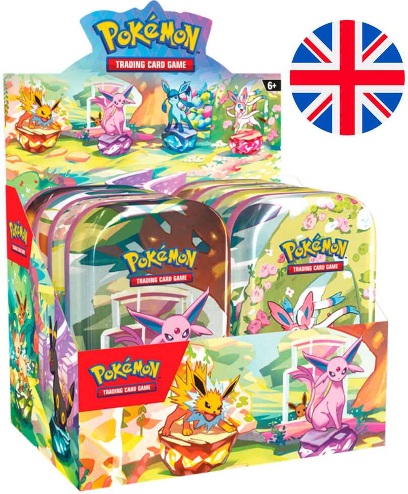 The Pokemon Pokemon TCG - Scarlet & Violet - Prismatic Evolutions Mini Tin Glaceon