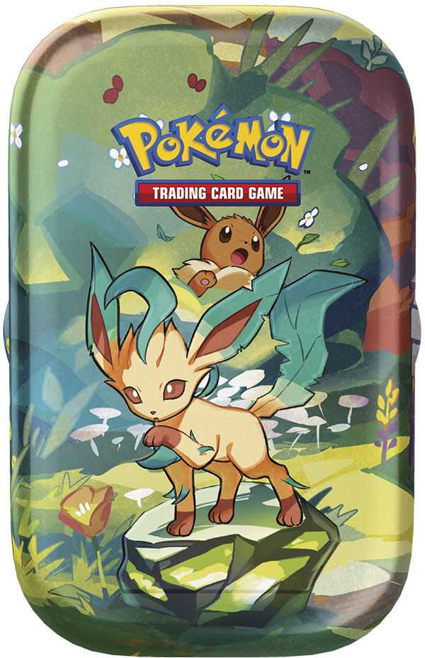 The Pokemon Pokemon TCG - Scarlet & Violet - Prismatic Evolutions Mini Tin Glaceon