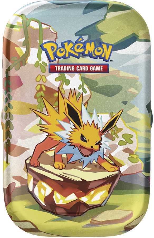 The Pokemon Pokemon TCG - Scarlet & Violet - Prismatic Evolutions Mini Tin Glaceon