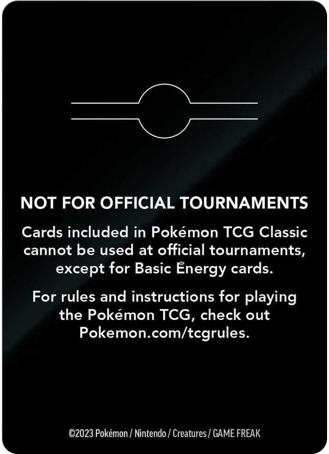 The Pokemon Pokemon TCG Classic