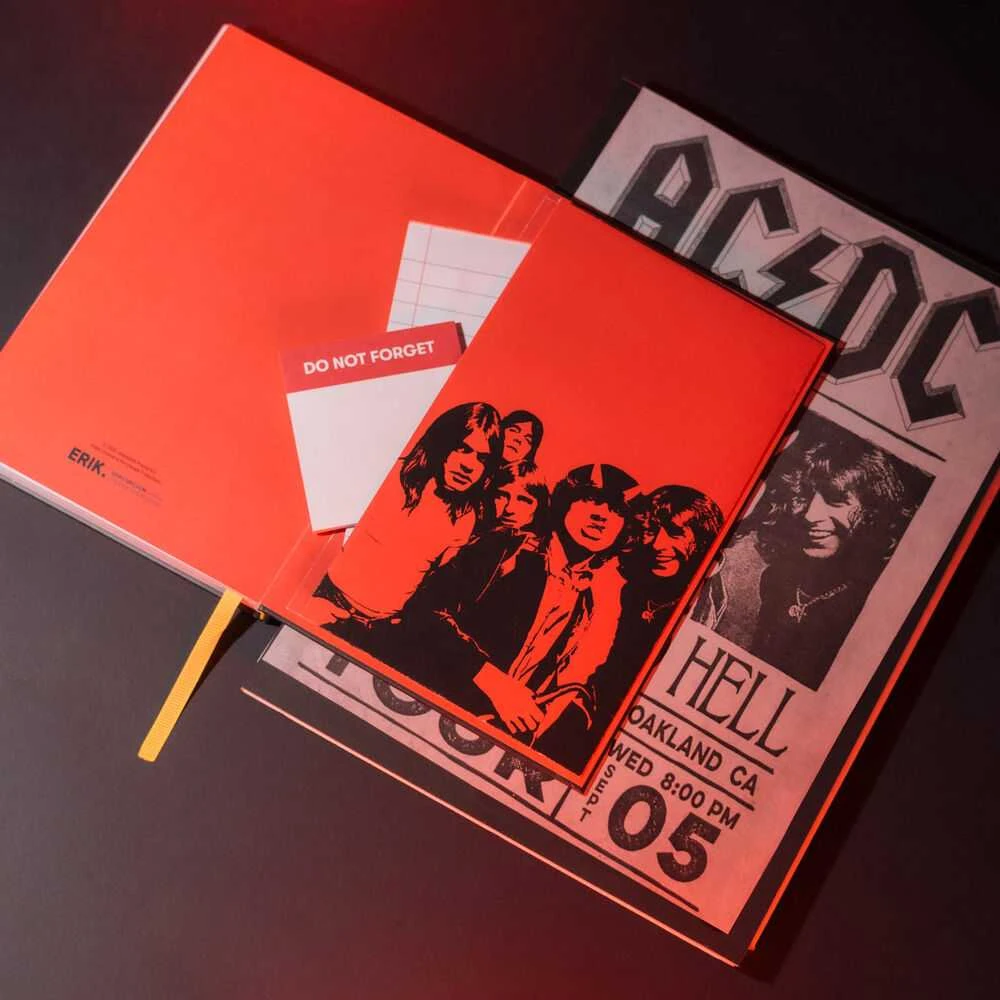 ERIK AC/DC Premium A5 notebook