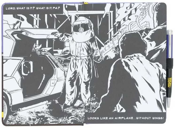 ERIK Back to the Future A5 premium notebook + pen