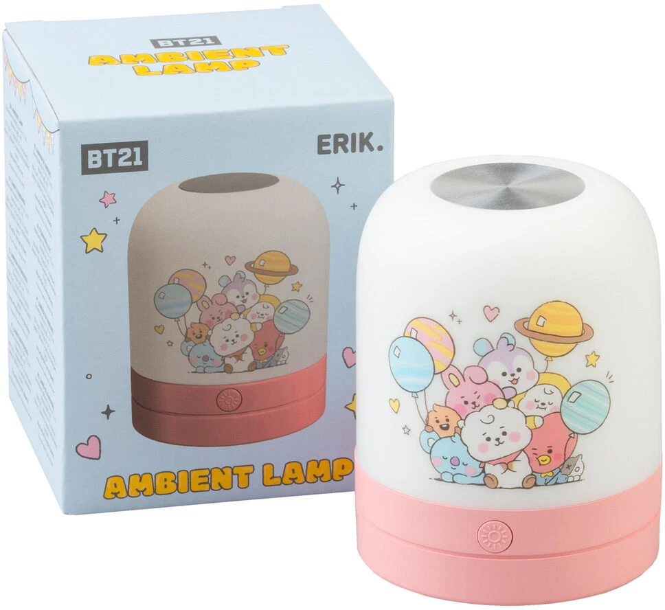 ERIK BT21 belaidė LED naktinė lempa vaikams
