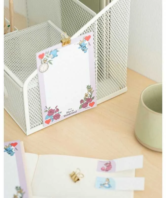 ERIK Disney Alice in Wonderland Sticky notes notebook
