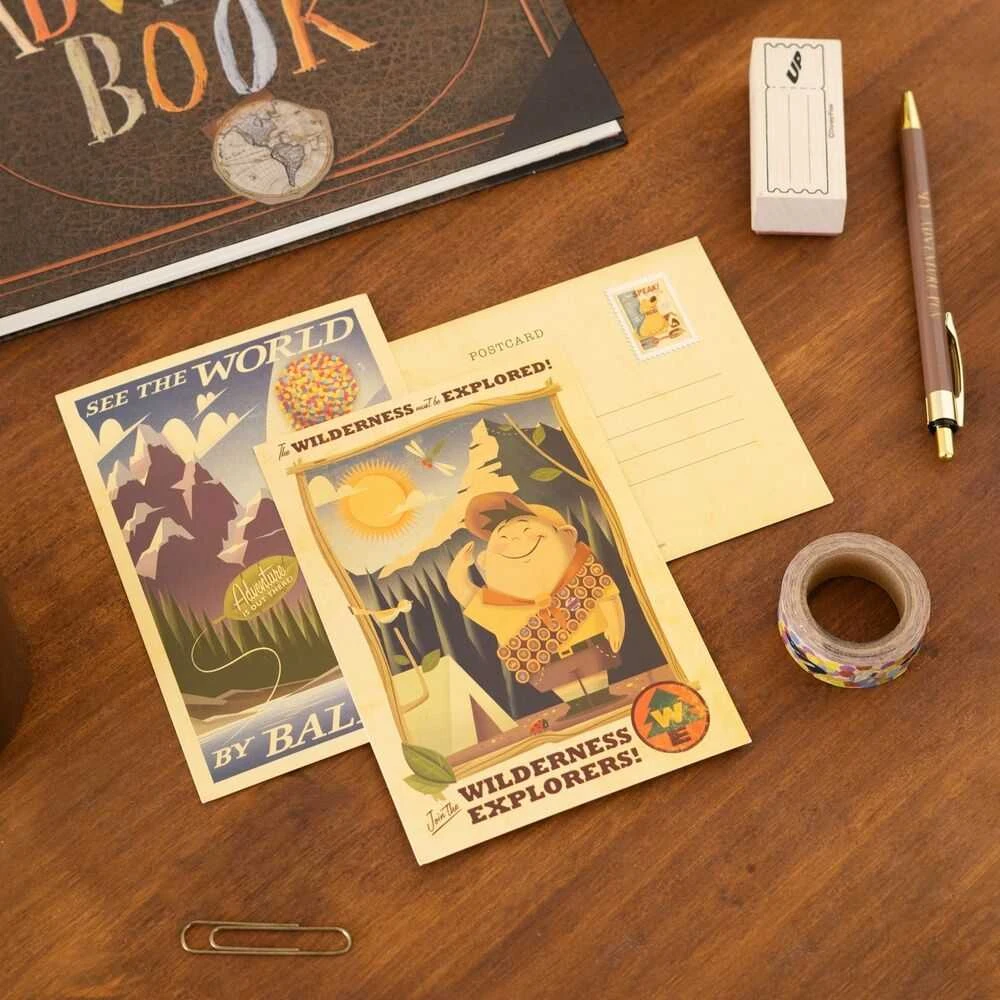 ERIK Disney Pixar UP My Adventure Book Scrapbook Briefcase set