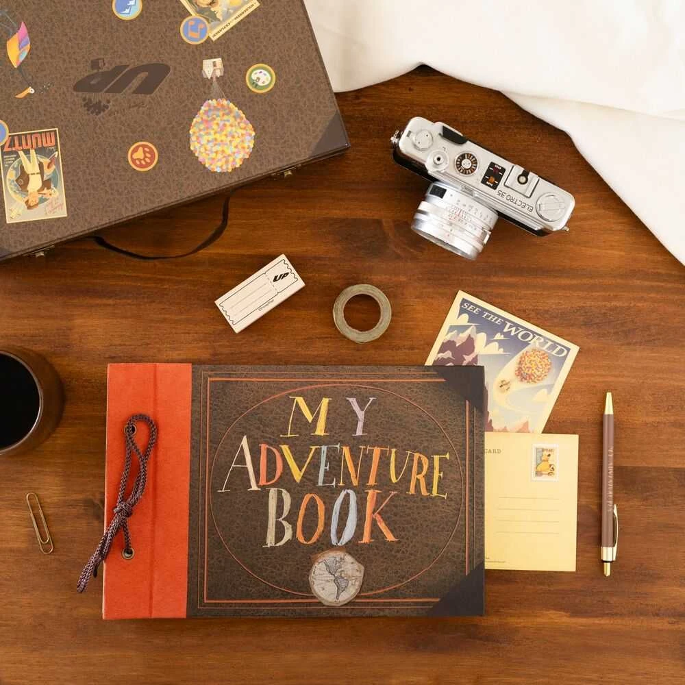 ERIK Disney Pixar UP My Adventure Book Scrapbook Briefcase set