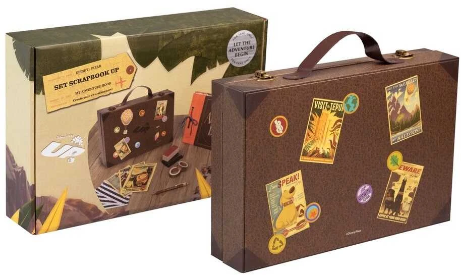 ERIK Disney Pixar UP My Adventure Book Scrapbook Briefcase set