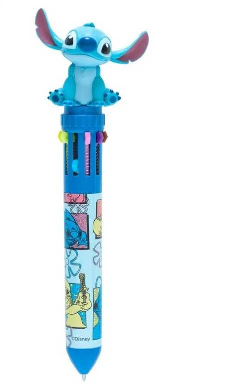 „Disney Stitch“ – 10 spalvų mechaninis rašiklis su 3D figūrėle