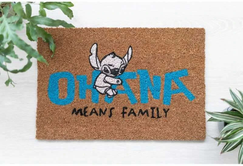 Disney Disney Stitch - Durų kilimėlis (40 x 60 cm) (raudonas)