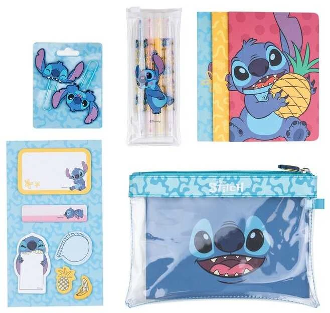Disney Stitch Tropical - Rinkinys mokyklinės prekės