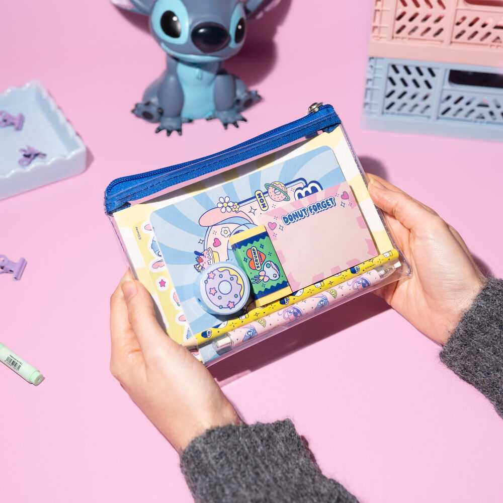 ERIK Stitch Disney - Rinkinys piśmienniczy su kolekcji Foodie (8 dalys) (SBP001)