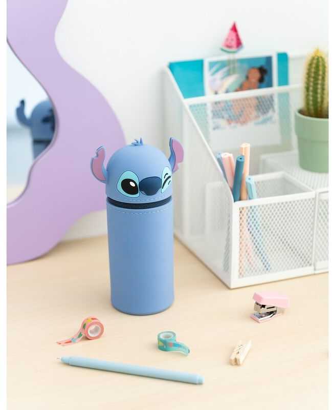 Grupoerik Silikoninis pieštukų dėklas Stitch - Tuba