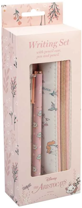 ERIK Disney The Aristocats Bonjour Marie Set pencil case + pen + pencil