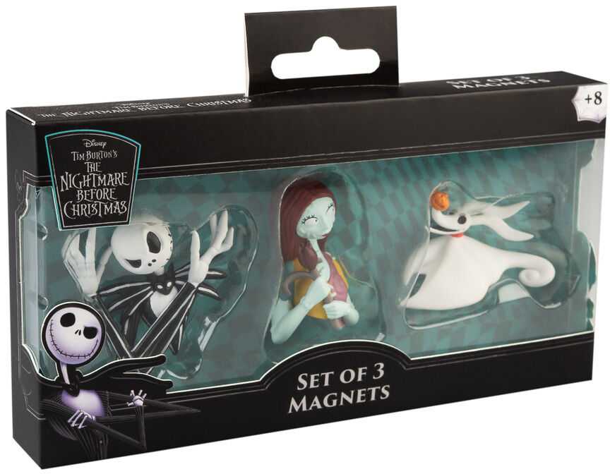 ERIK Disney The Nightmare Before Christmas set 3 magnets