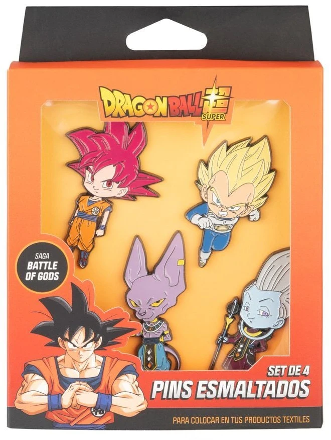 ERIK Dragon Ball Super set of 4 pins